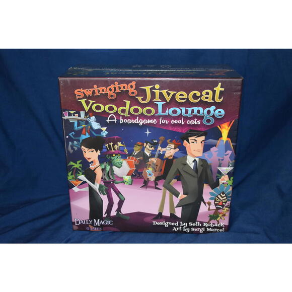 Swinging Jivecat Voodoo Lounge Board Game SEALED Daily Magic - Picture 1 of 4